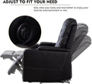 Bonzy Electric Power Recliner Chair with USB Ports and Cup Holders