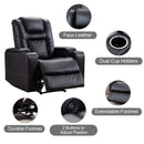 Bonzy Electric Power Recliner Chair with USB Ports and Cup Holders