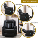 Deluxe Leather Reclining Massage Chair