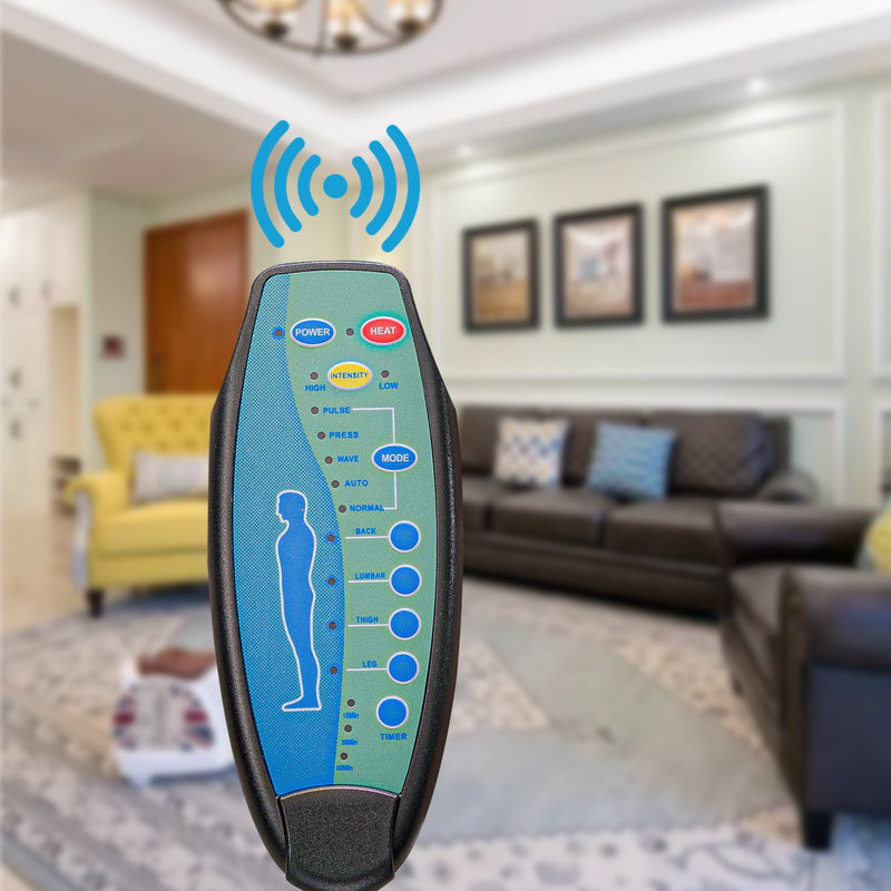 Remote Control with Heating and Massage Function