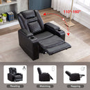 Bonzy Electric Power Recliner Chair with USB Ports and Cup Holders