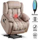 Power Lift Recliner Chair with Safety Motion Reclining Mechanism