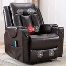 Deluxe Leather Reclining Massage Chair