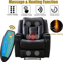 Deluxe Leather Reclining Massage Chair