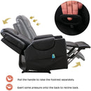 Deluxe Leather Reclining Massage Chair