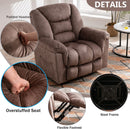 Manual 360 Degree Swivel Rocking Recliner