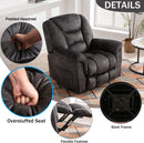 Manual 360 Degree Swivel Rocking Recliner