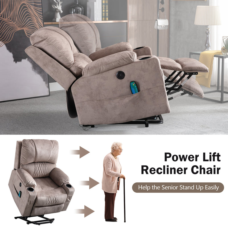 Bonzy Home Power Lift Recliner Chair