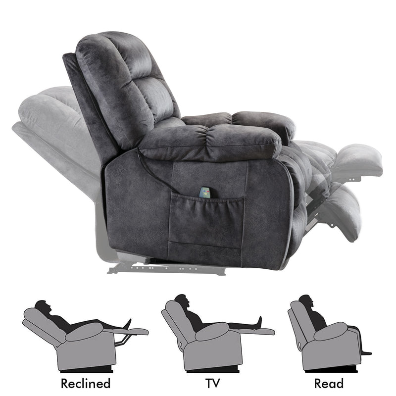 Bonzy Home recliner with massage function