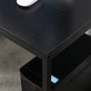 Modern Simple Style Computer Desk with Storage Shelves