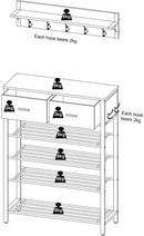 Hall Tree with Shoe Storage Bench