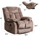 Power Lift Massage Recliner Powered Reclining Massage Chair with Lift Assistance