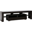 Glossy TV Stand, Brown TV Stand, Wood Media Storage Console