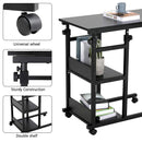 Snack Side Table with Castors