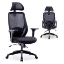 White Office Mesh Swivel Chair Executive Computer Desk Ergonomic High-Back Task