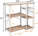 Bonzy Home Kitchen Utility ShelKitchen Storage Organizer Shelf