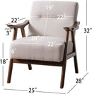 Mid-Century Modern Accent Chair