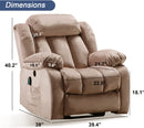 Power Lift Recliner Chair with Safety Motion Reclining Mechanism