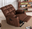 Square Design Power Lift Recliner Chair