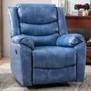 Breathable Faux Leather Manual Reclining Chair