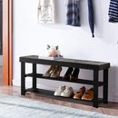 Three Layers Bamboo Shoes Rack Cabinet