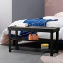 Three Layers Bamboo Shoes Rack Cabinet