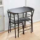 Bonzy Home Simple Couple Dining Table Set