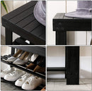 Three Layers Bamboo Shoes Rack Cabinet