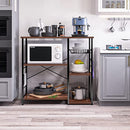 Bonzy Home Kitchen Utility ShelKitchen Storage Organizer Shelf