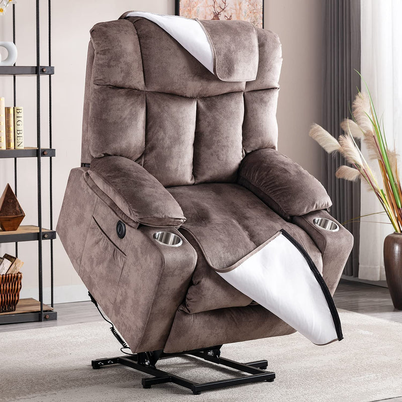 Power Lift Massage Recliner Chair for Elderly with Heavy Padded