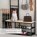 Hall Tree with Shoe Storage Bench