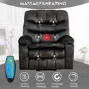 Heavy Duty and Safety Motion Reclining Mechanism Electric Wide Recliner