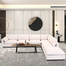 Arm Upholstered 6-Piece Chaise Sectional