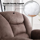 Manual 360 Degree Swivel Rocking Recliner