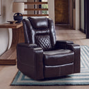 Classic Power Recliner Chair with USB Ports and Cup Holders
