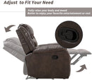 Breathable Faux Leather Manual Reclining Chair