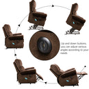 Electric Lift Recliner with Heat Therapy and Massage