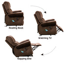 Electric Lift Recliner with Heat Therapy and Massage