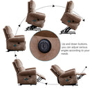 Electric Lift Recliner with Heat Therapy and Massage