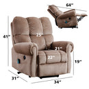 Electric Lift Recliner with Heat Therapy and Massage