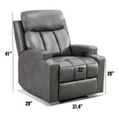 Recliner with Coffee Cup