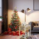 Bedside Table with Charging Station