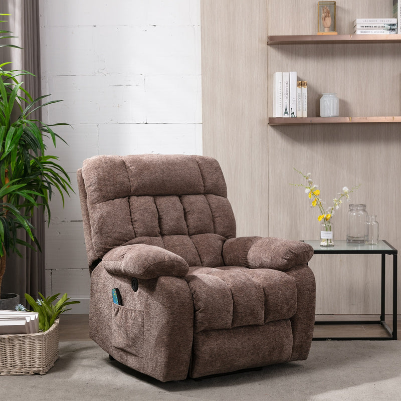 Electric Lift Recliner with Heat Therapy and Massage