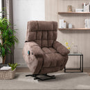 Electric Lift Recliner with Heat Therapy and Massage