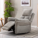 Swivel Rocker Fabric Recliner Chair
