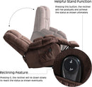 Power Lift Massage Recliner Powered Reclining Massage Chair with Lift Assistance
