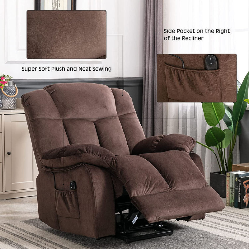 Power Lift Massage Recliner Powered Reclining Massage Chair with Lift Assistance