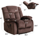 Power Lift Massage Recliner Powered Reclining Massage Chair with Lift Assistance