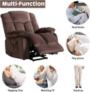 Power Lift Massage Recliner Powered Reclining Massage Chair with Lift Assistance