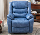 Breathable Faux Leather Manual Reclining Chair